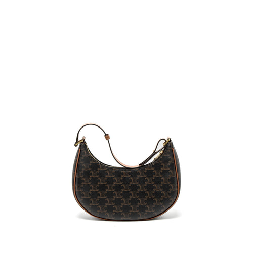 Celine Ava Bag Triomphe Canvas Tan