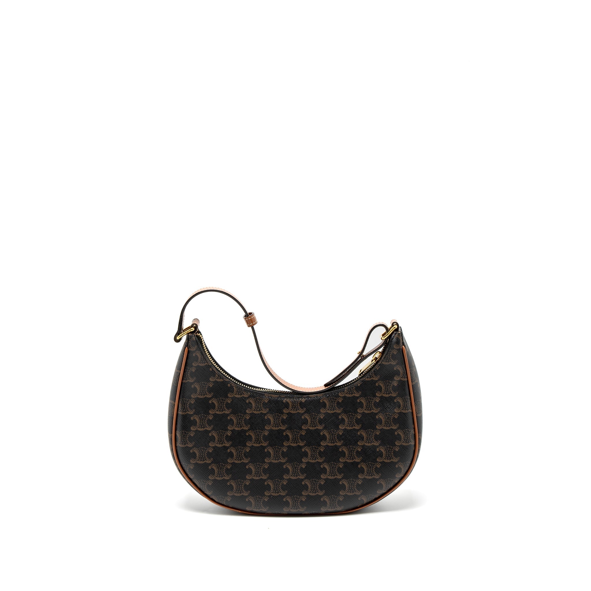 Celine Ava Bag Triomphe Canvas Tan