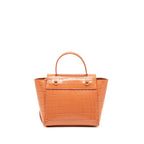 Celine Nano Belt Bag Croc Embossed Calfskin Lychee