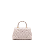 Chanel Small Coco handle caviar light pink LGHW