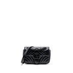 Gucci Mini Marmont calfskin black with Black Hardware