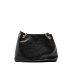Gucci Interlocking G Soho Tote Bag Calfskin Black GHW