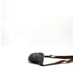 Gucci Mini Print Belt Bag Calfskin Black GHW