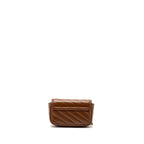 Gucci super mini GG marmont calfskin caramel GHW
