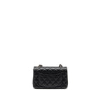 Chanel Mini Rectangular flap bag caviar black SHW