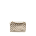 Chanel Small 2.55 Reissue Double Flap Bag Aged Calfskin Metallic Light Gold with LGHW