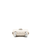 Gucci mini marmont calfskin leather cream SHW