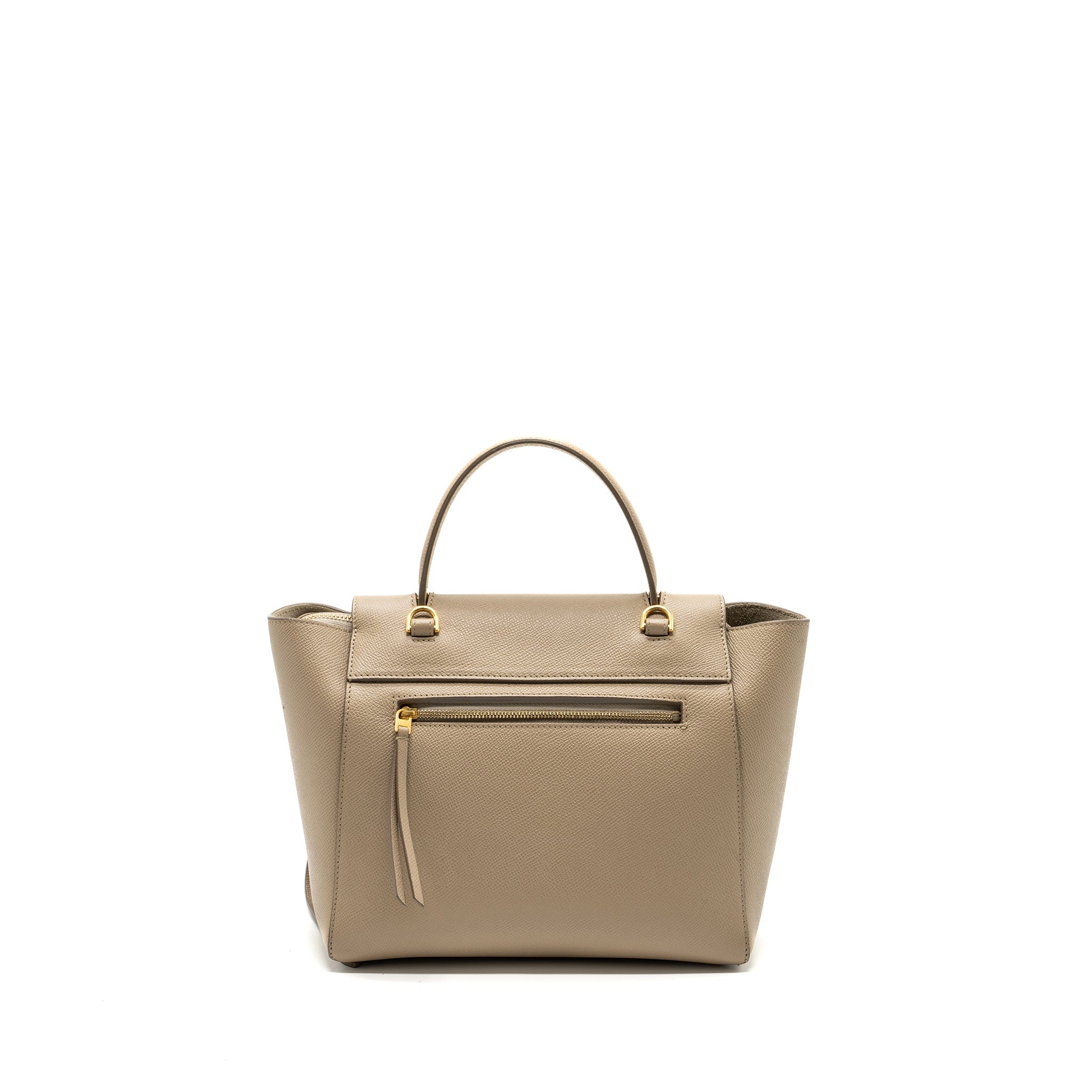 Celine Micro Belt Bag Grained Calfskin Beige