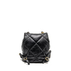 Chanel 24C 19 Backpack Lambskin Black Multicolour Hardware (Microchip)