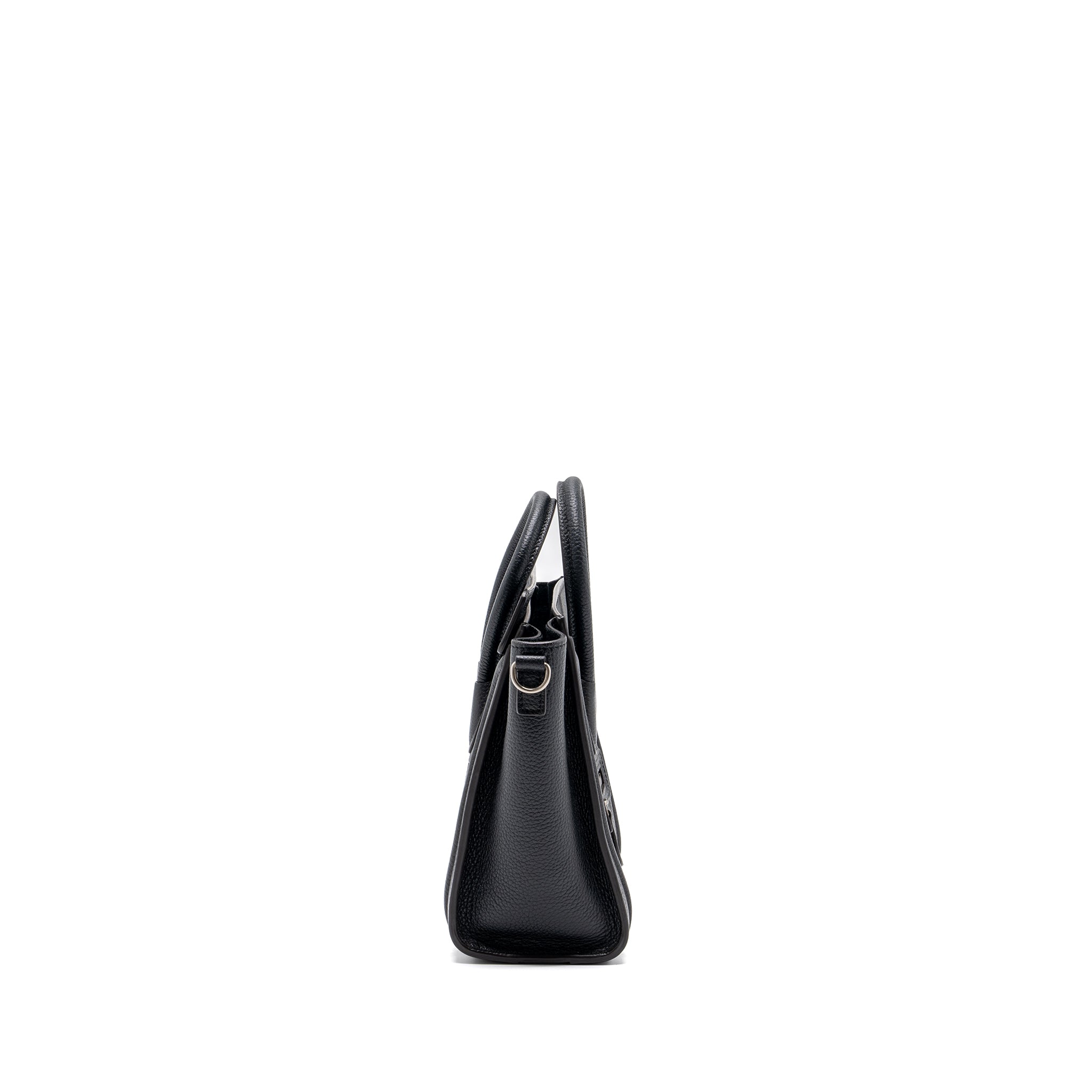 Celine Nano Luggage Bag Calfskin Black