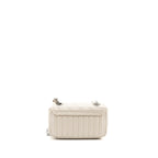 Gucci mini marmont calfskin leather cream SHW