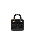 DIOR My ABC Small Lady Dior Lambskin Black LGHW