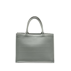 Dior Medium Booktote Calfskin Grey
