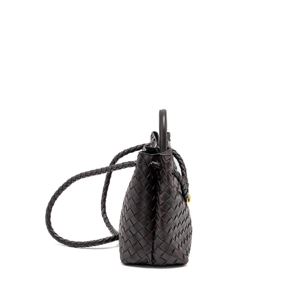 Bottega Veneta Medium Andiamo Bag Lambskin Fondant GHW