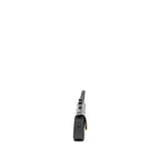 Celine Triomphe Shoulder Bag Shiny Calfskin Black