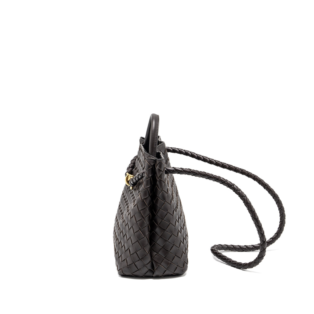 Bottega Veneta Medium Andiamo Bag Lambskin Fondant GHW