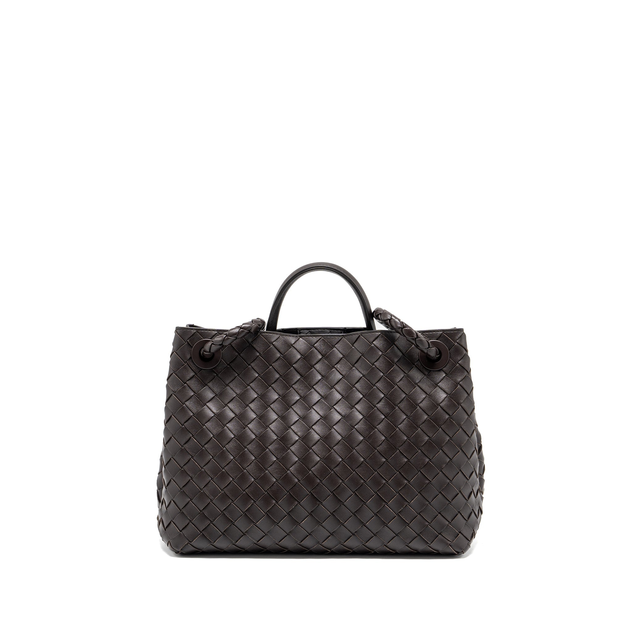 Bottega Veneta Medium Andiamo Bag Lambskin Fondant GHW
