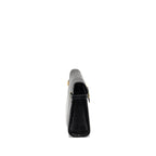 Saint Laurent medium Manhattan bag croc embossed calfskin black GHW