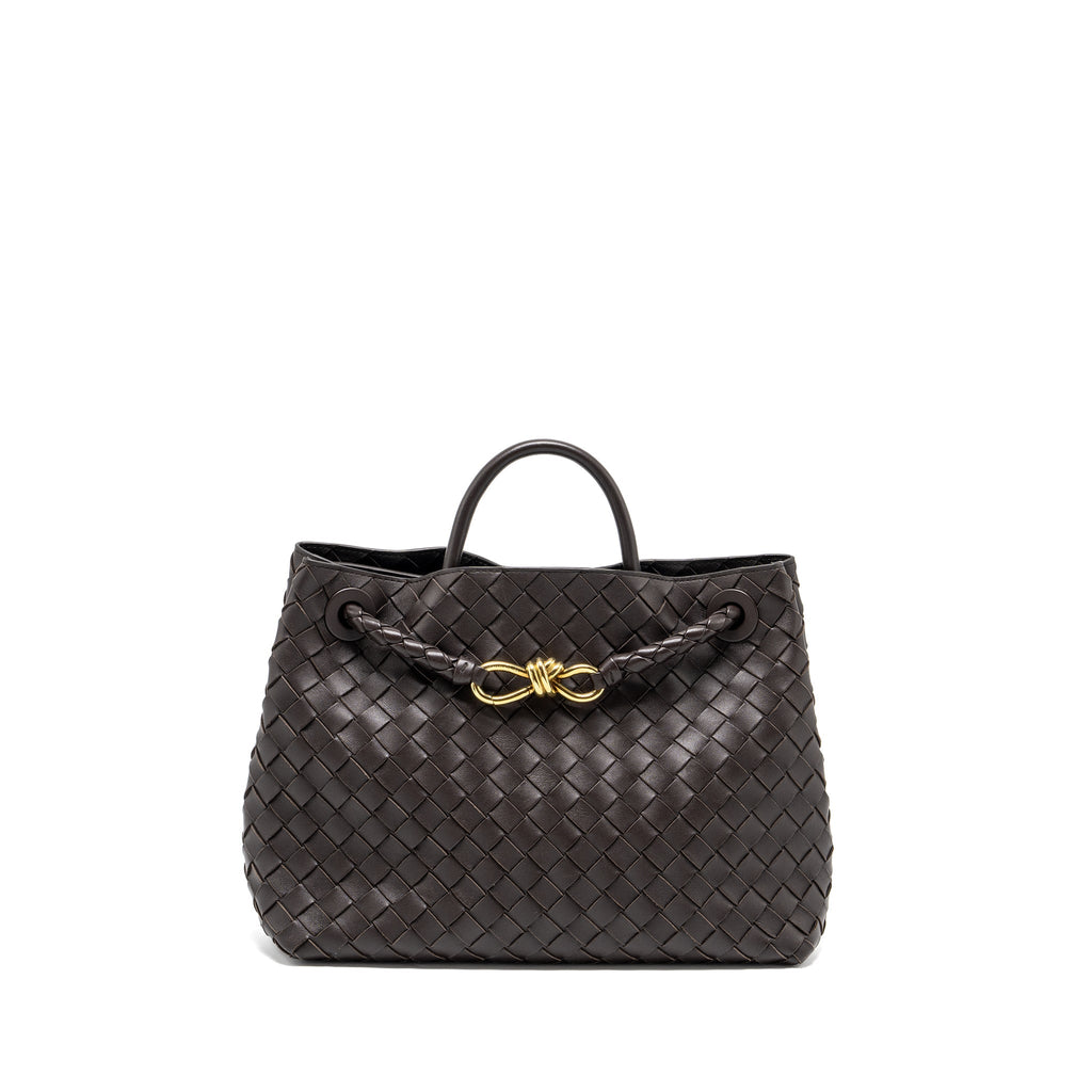 Bottega Veneta Medium Andiamo Bag Lambskin Fondant GHW