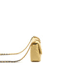 Chanel Small 19 Bag Lambskin Yellow Multicolour Hardware (Microchip)
