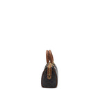 Celine Small Boston Bag Triomphe Canvas/Calfskin Tan