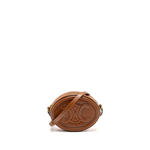 Celine Oval Bag smooth calfskin tan