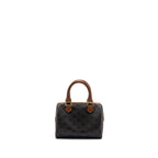 Celine Small Boston Bag Triomphe Canvas/Calfskin Tan