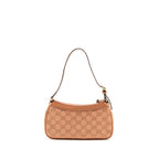 Gucci Small Ophidia Hobo Bag GG Supreme Canvas Pink LGHW