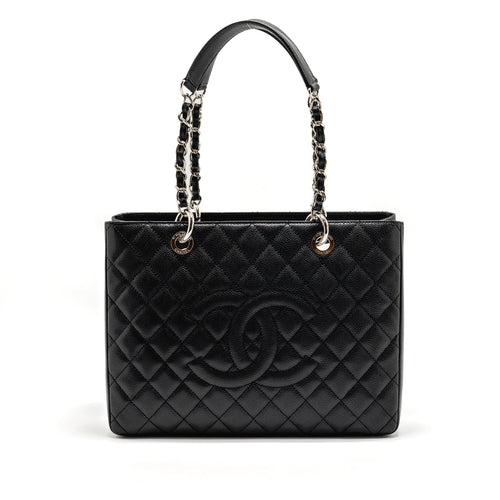 Chanel Grand Shopping Tote / GST Caviar Black SHW