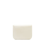 Celine Medium Classic Box Bag Calfskin White