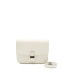 Celine Medium Classic Box Bag Calfskin White