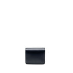 Celine mini box bag calfskin dark blue
