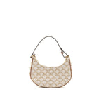 Celine Ava Bag Triomphe Canvas/Calfskin White