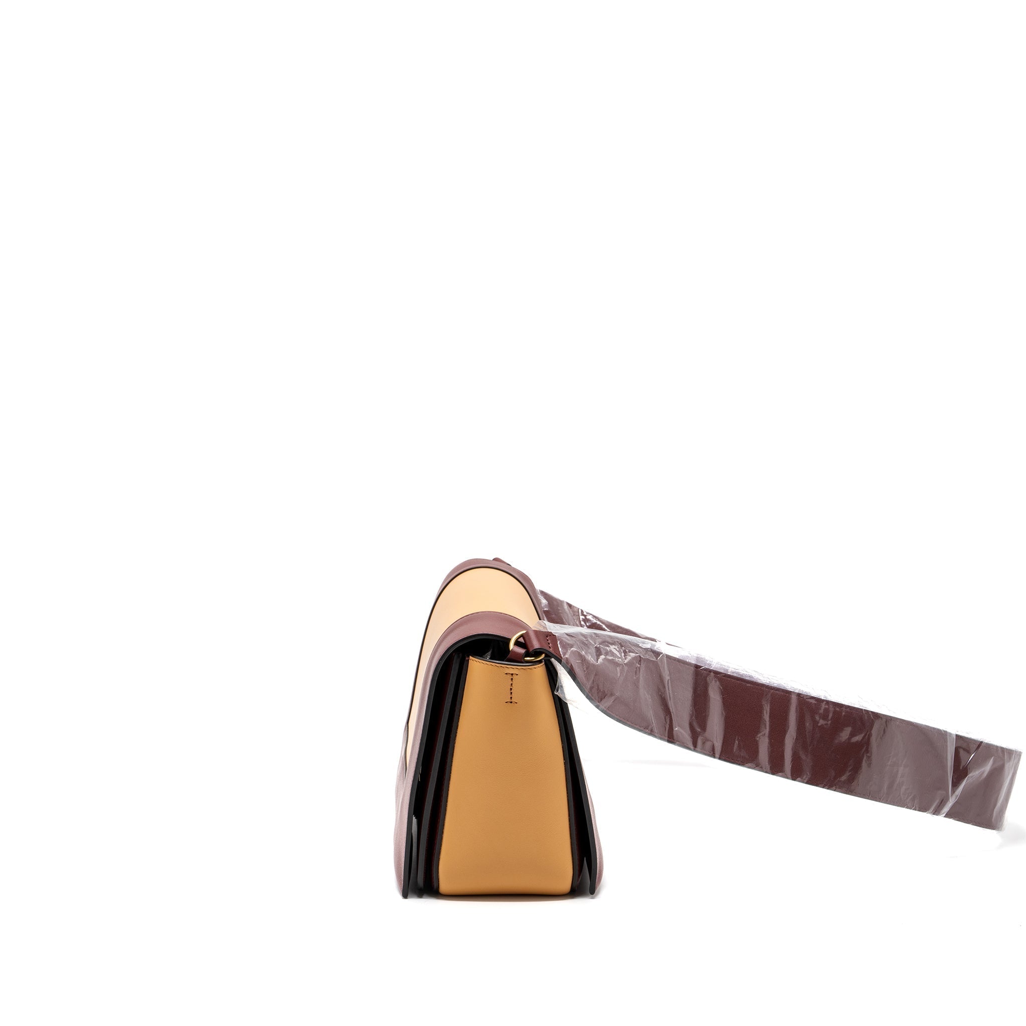 Celine frame bag calfskin ruby / apricot