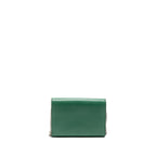 Gucci Dionysus Wallet On Chain Calfskin Green Multicolour Hardware