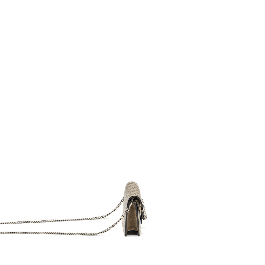 GUCCI Super Mini Dionysus GG Supreme Bag Beige SHW