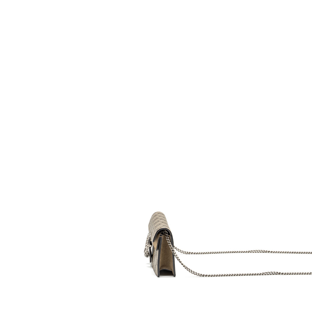 GUCCI Super Mini Dionysus GG Supreme Bag Beige SHW