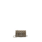 GUCCI Super Mini Dionysus GG Supreme Bag Beige SHW