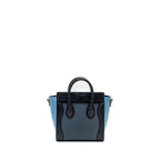 Celine Nano Luggage Bag Multi Colour blue/dark blue/black