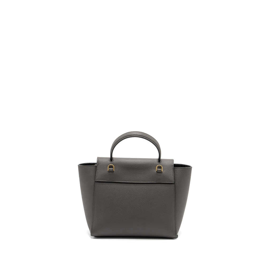 Celine nano belt bag calfskin grey