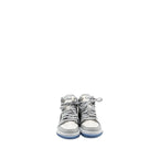 Dior x Air Jordan 1 Retro Size US 3.5 High Sneakers Grey/White