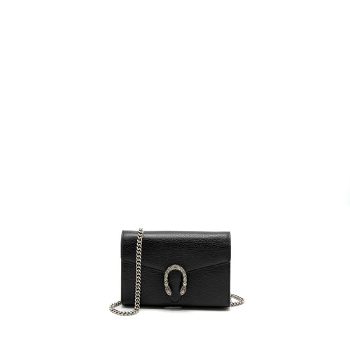 Gucci Dionysus Mini Chain Bag Calfskin Black SHW