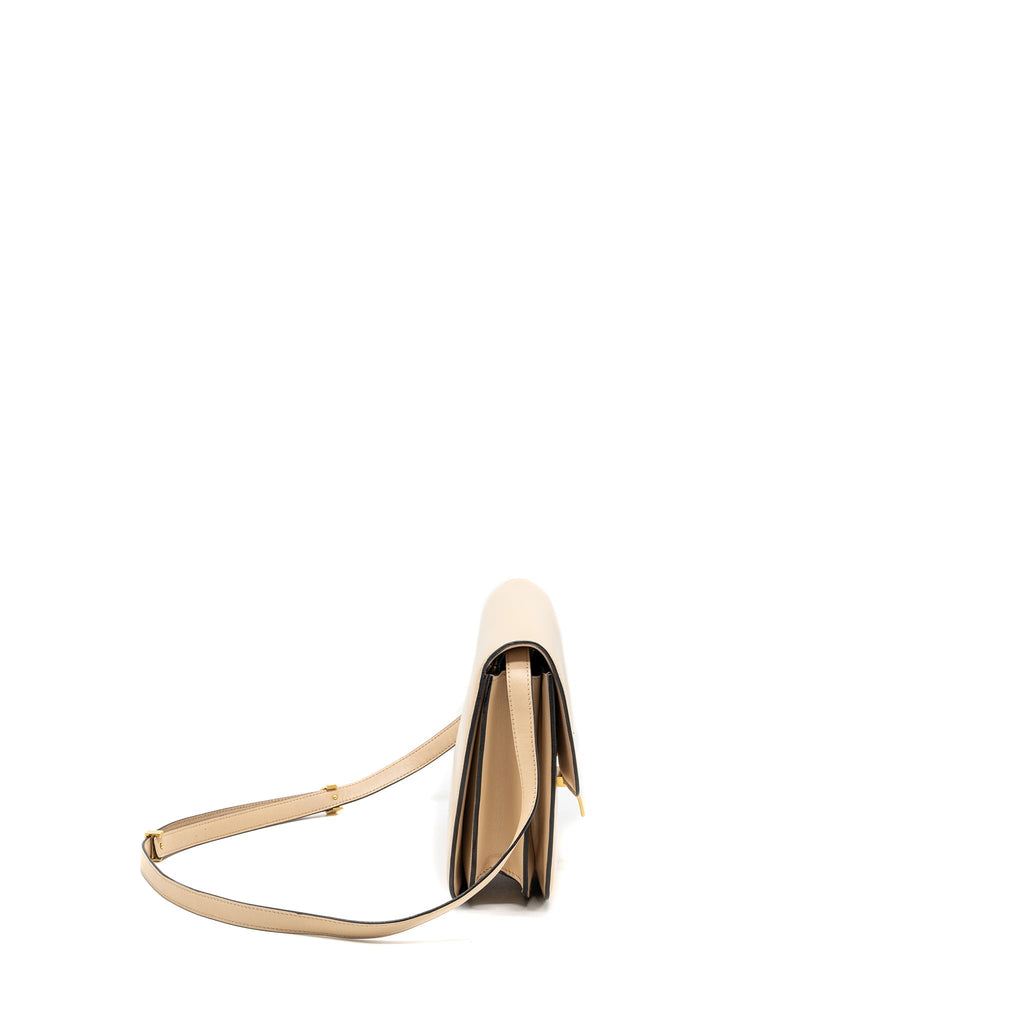 Celine Medium classic box bag calfskin light pink