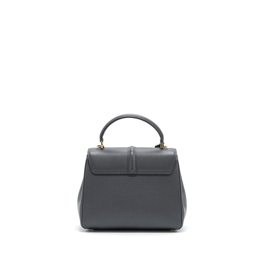 Celine Small 16 Bag Grained Calfskin Grey