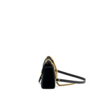 Gucci Small GG Marmont Bag Velvet Black GHW