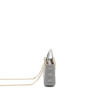 Dior Mini Lady Dior Lambskin Grey LGHW