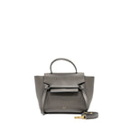 Celine Micro Belt Bag Grained Calfskin Grey