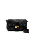 Fendi Large Baguette Bag Nappa Black GHW