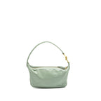 Bottega Veneta knot shoulder bag calfskin light green GHW