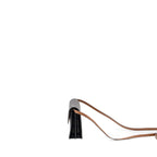 Celine Wallet On Strap Triomphe Canvas/Smooth Lambskin Tan